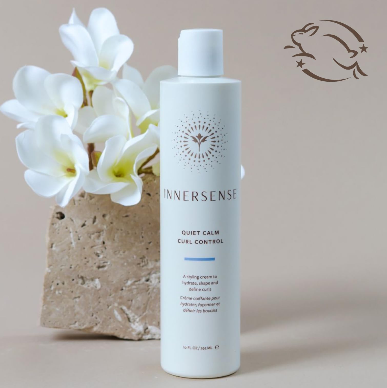 INNERSENSE Organic Beauty – Natural Quiet Calm Curl Control | Hydrating, Light Hold, Clean Haircare (2 Pack - 2 fl oz | 59.1 mL each)