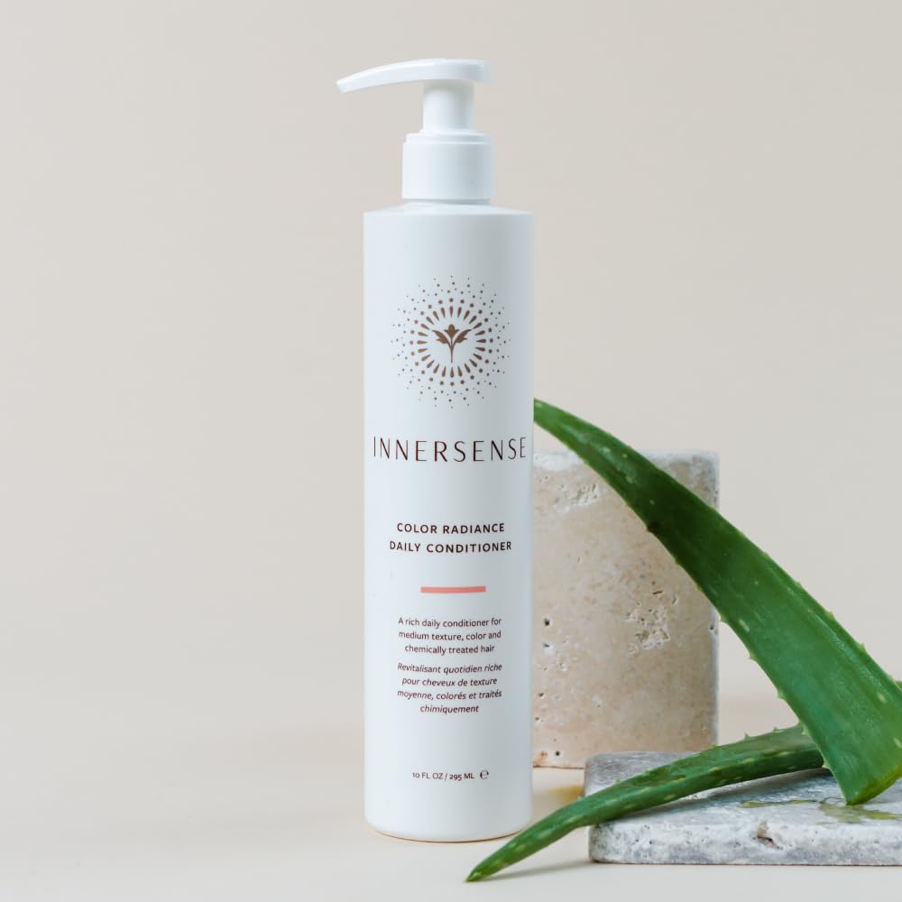 INNERSENSE Organic Color Radiance Daily Conditioner | Non-Toxic, Cruelty-Free Hair Care (32 oz | 946 ml) Packaging May Vary