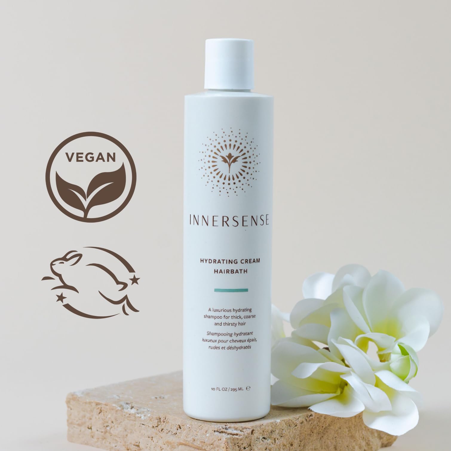 INNERSENSE Organic Hydrating Cream Hairbath Shampoo – Nourishing, Non-Toxic, Cruelty-Free (2 x 2 oz / 59.1 mL)