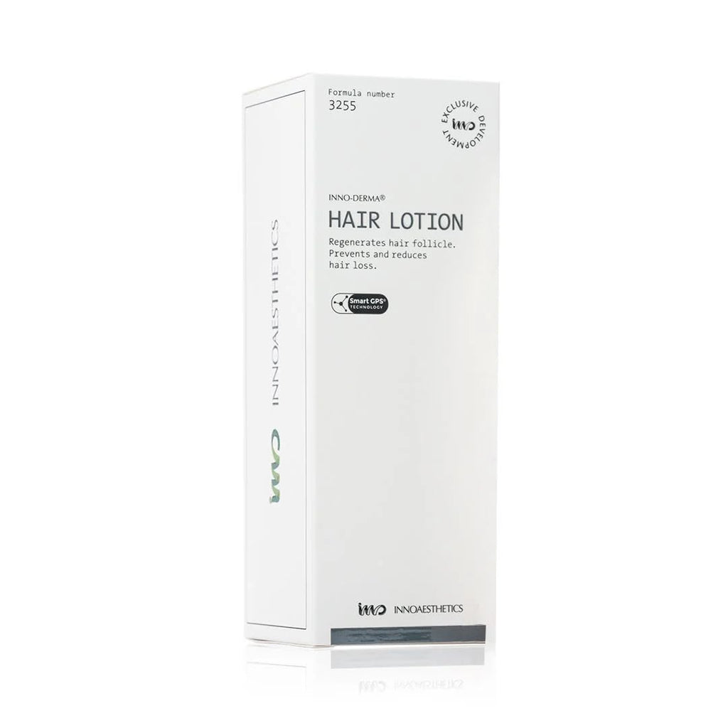 INNO-DERMA Hair Growth Lotion Formula 3255 – 70ml with Smart GPS Technology | INNOAESTHETICS