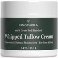 Innophera Whipped Beef Tallow Cream – 100% Natural, Grass-Fed, Unscented Moisturizer for Sensitive Skin