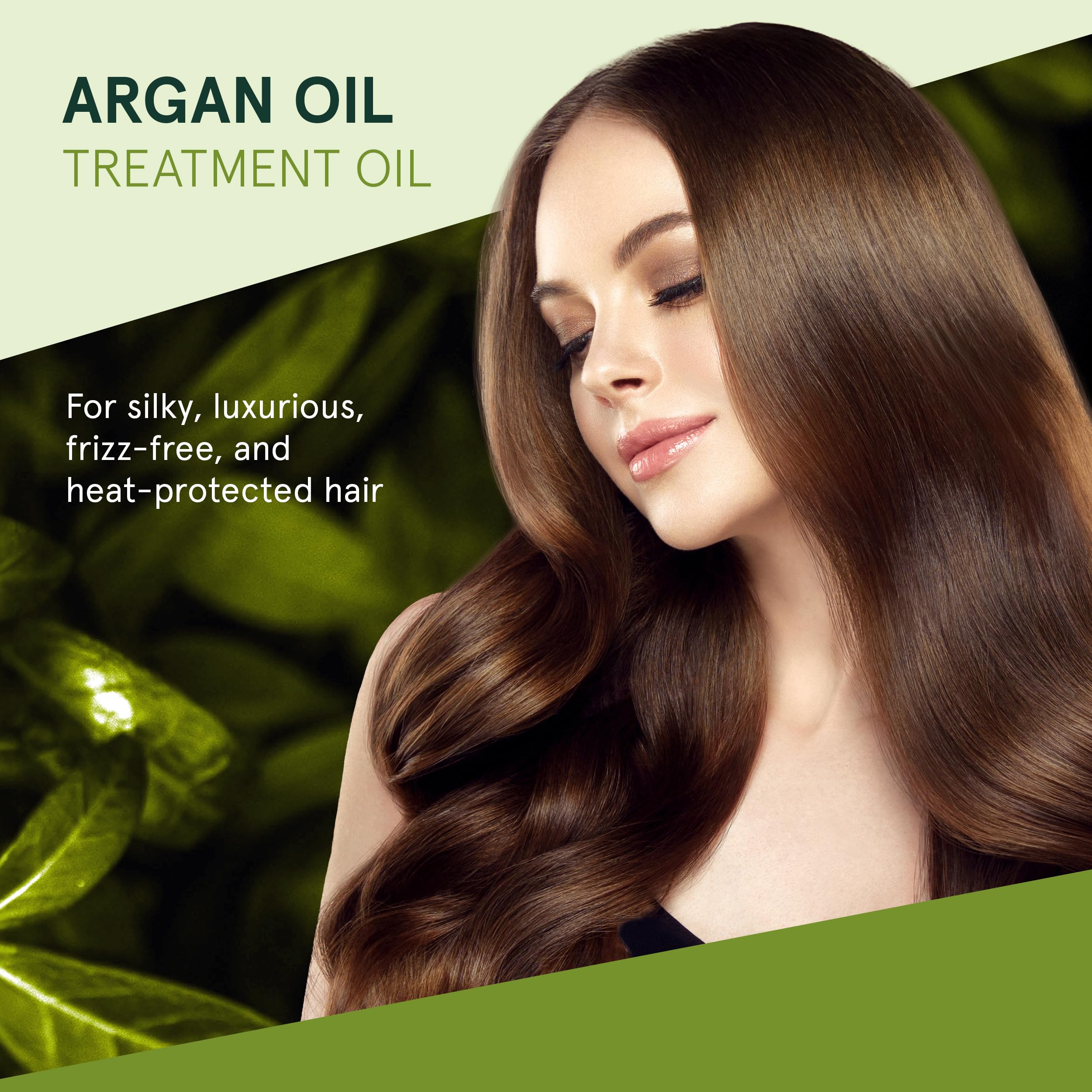 INOAR Argan Oil Hydrating Treatment – Smoothing & Thermal Protection (2 fl oz)