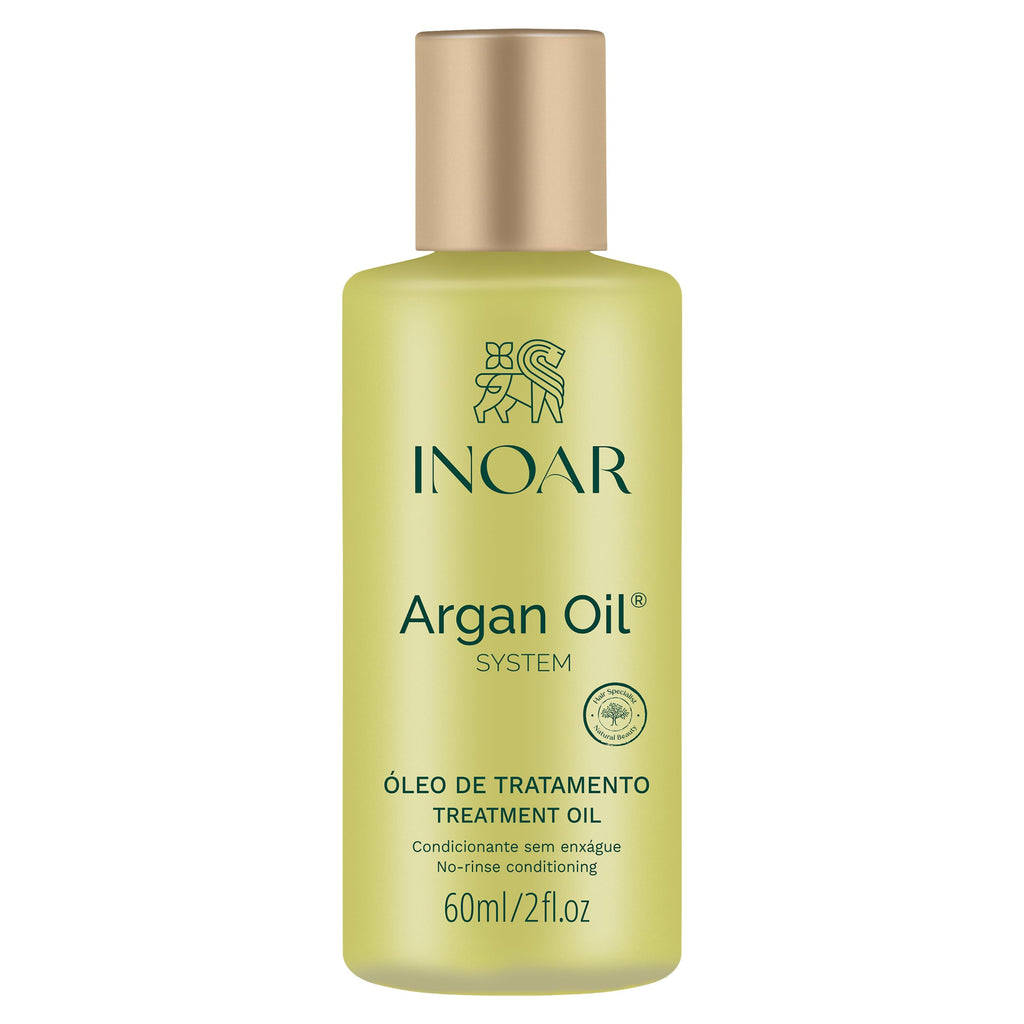 INOAR Argan Oil Hydrating Treatment – Smoothing & Thermal Protection (2 fl oz)