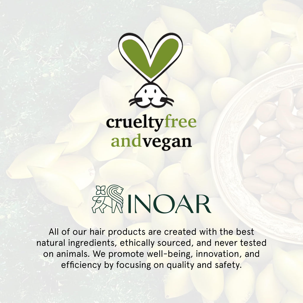 INOAR Argan Oil Hydrating Treatment – Smoothing & Thermal Protection (2 fl oz)