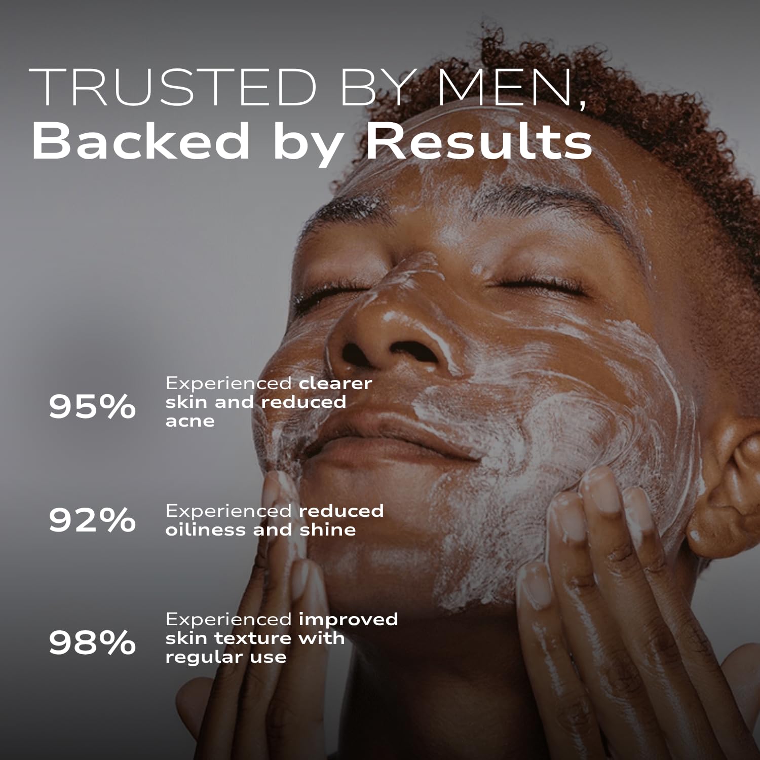 Insanely Clean Day N Nite Face Wash for Men – Hydrating Foaming Cleanser (3.3 oz) – Vegan & Dermatologist-Tested