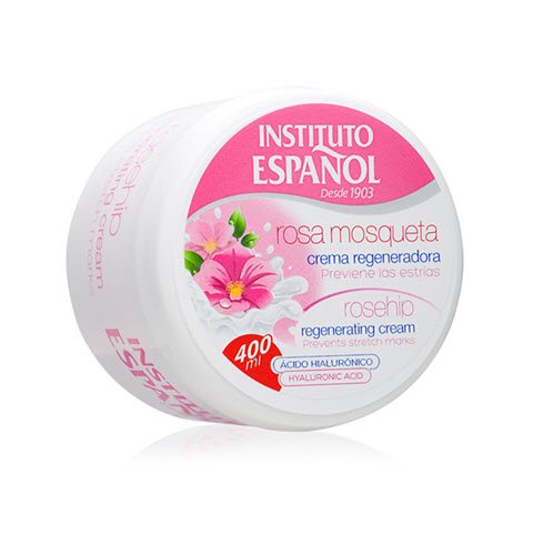 Instituto Español Rosehip Regenerating Cream – 400 ml | Hydration & Skin Renewal