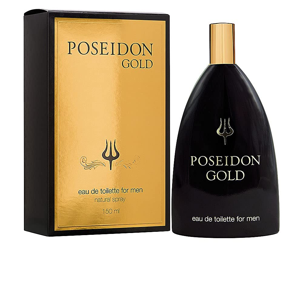 Posseidon Gold Eau de Toilette for Men - 150 ml by Instituto Español