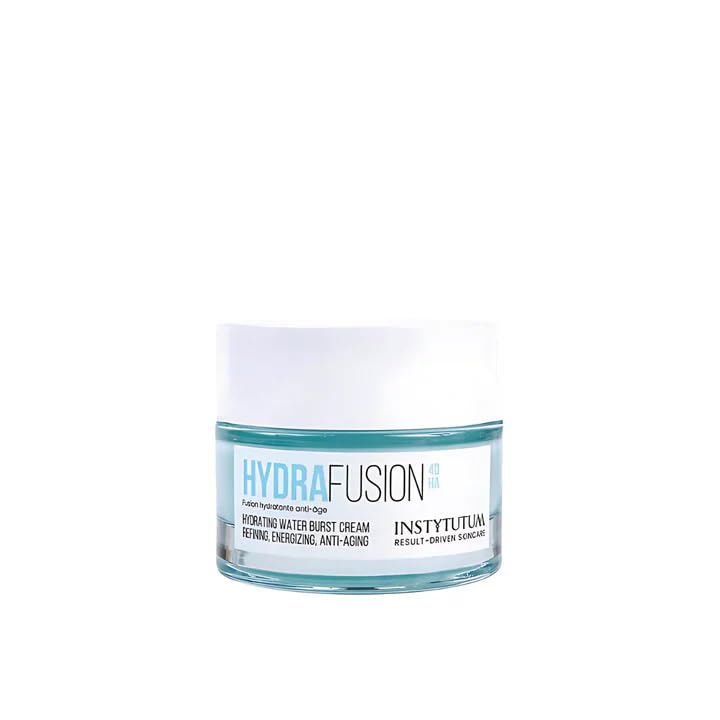 Instytutum HydraFusion 4D HA Water Burst Cream – Deep Hydration with Hyaluronic Acid, Peptides & Vitamin E – 1.7 oz
