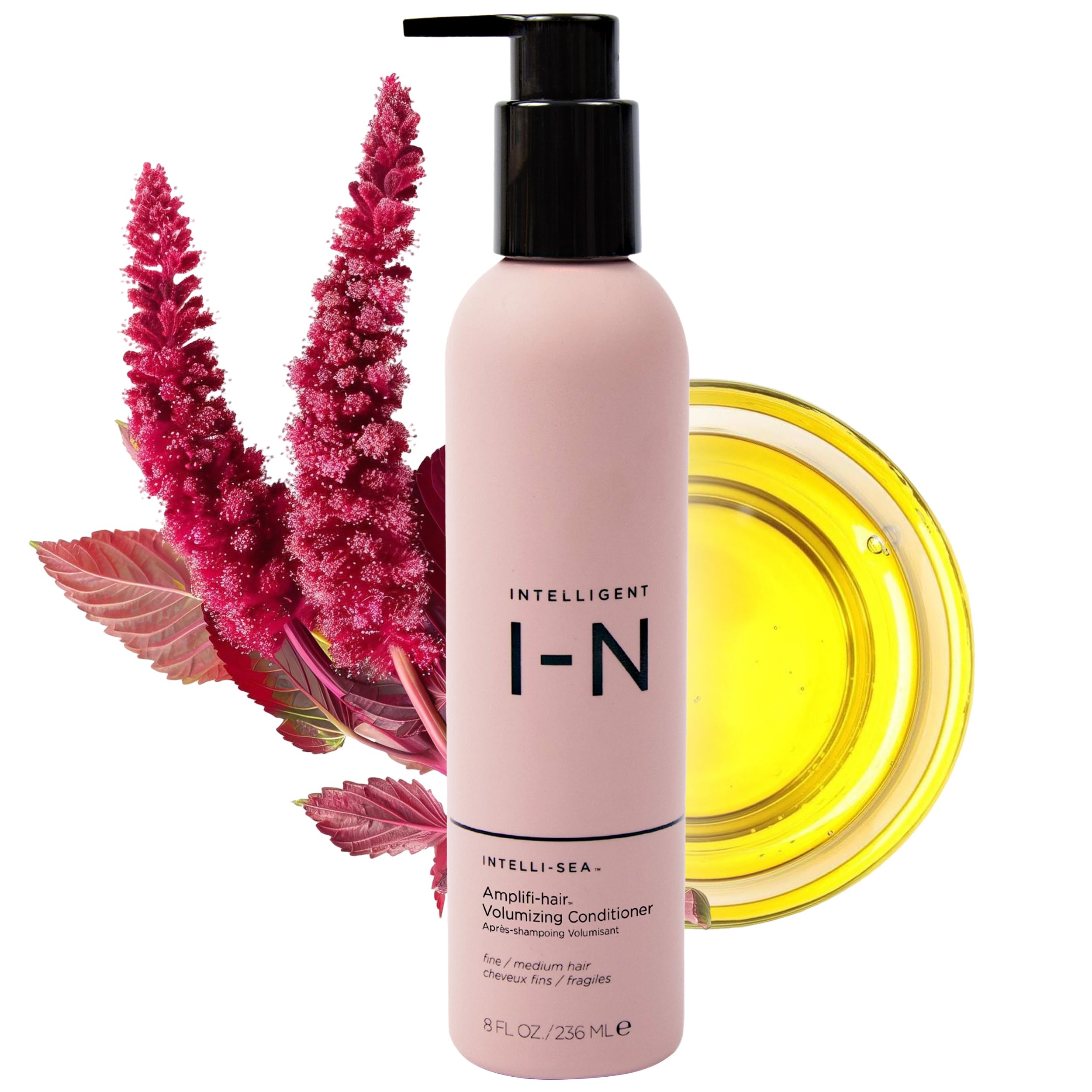 Amplifi-Hair Volumizing Conditioner by Intelligent Nutrients — Weightless Hydration for Fine Hair (8 oz)