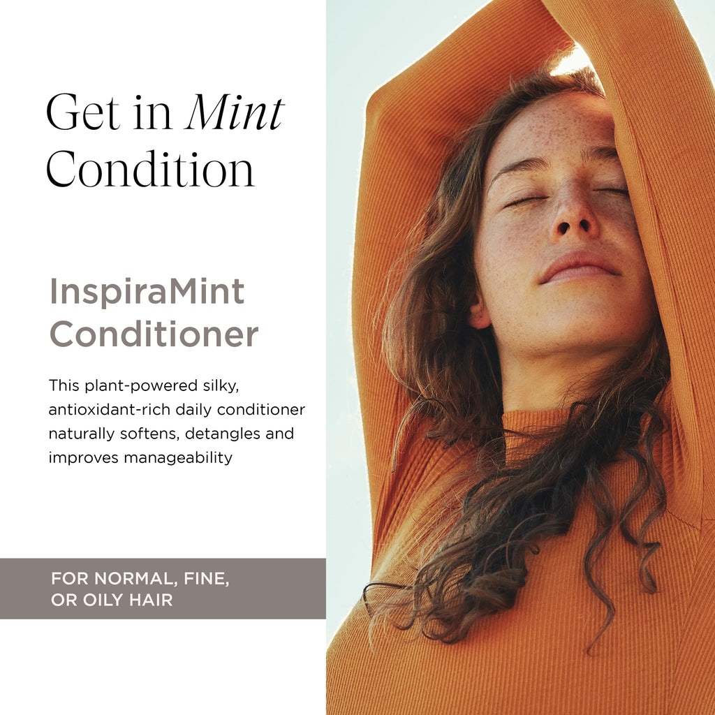 Intelligent Nutrients InspiraMint Conditioner – Invigorating Mint for Fine & Oily Hair