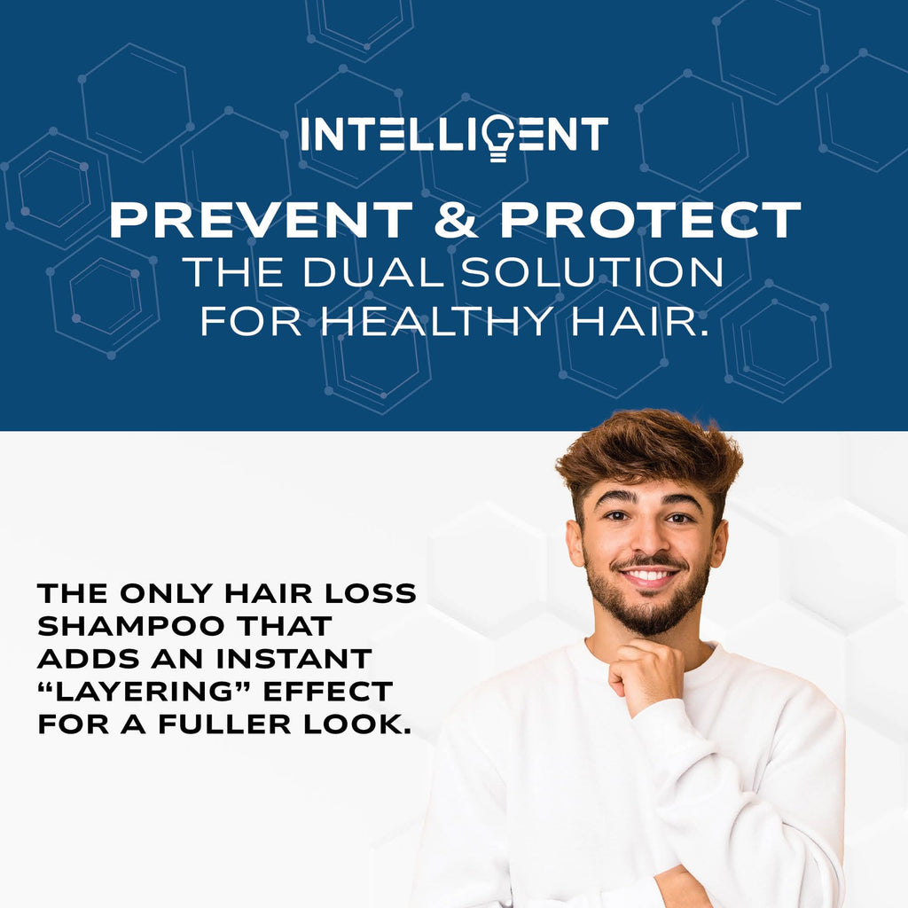 Intelligent Super Volumizing Shampoo – DHT-Inhibiting, Fuller-Looking Hair | 10 fl oz | Intelligent Shop