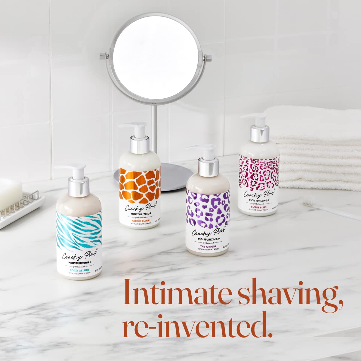 IntiMD Coochy Plus Intimate Shaving Complete Kit – Citrus Elixir & Organic After Shave Moisturizer
