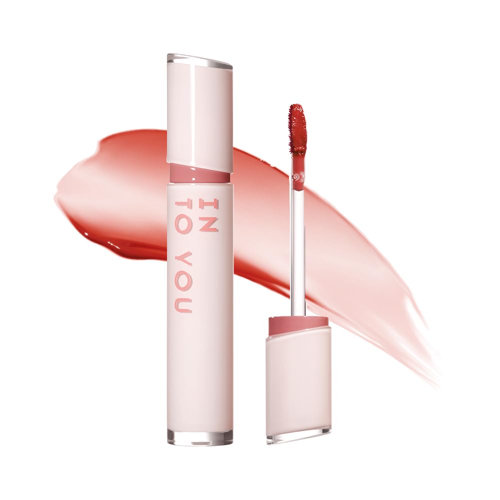INTO YOU Glow Lip Tint & Plumping Lip Gloss – Hydrating, Non-Sticky, Waterproof Shine GW06