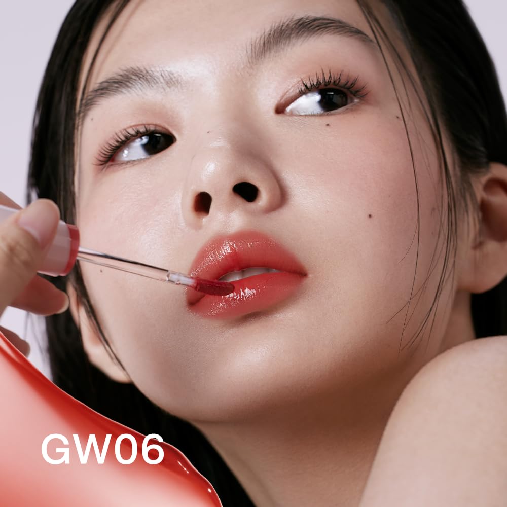 INTO YOU Glow Lip Tint & Plumping Lip Gloss – Hydrating, Non-Sticky, Waterproof Shine GW06