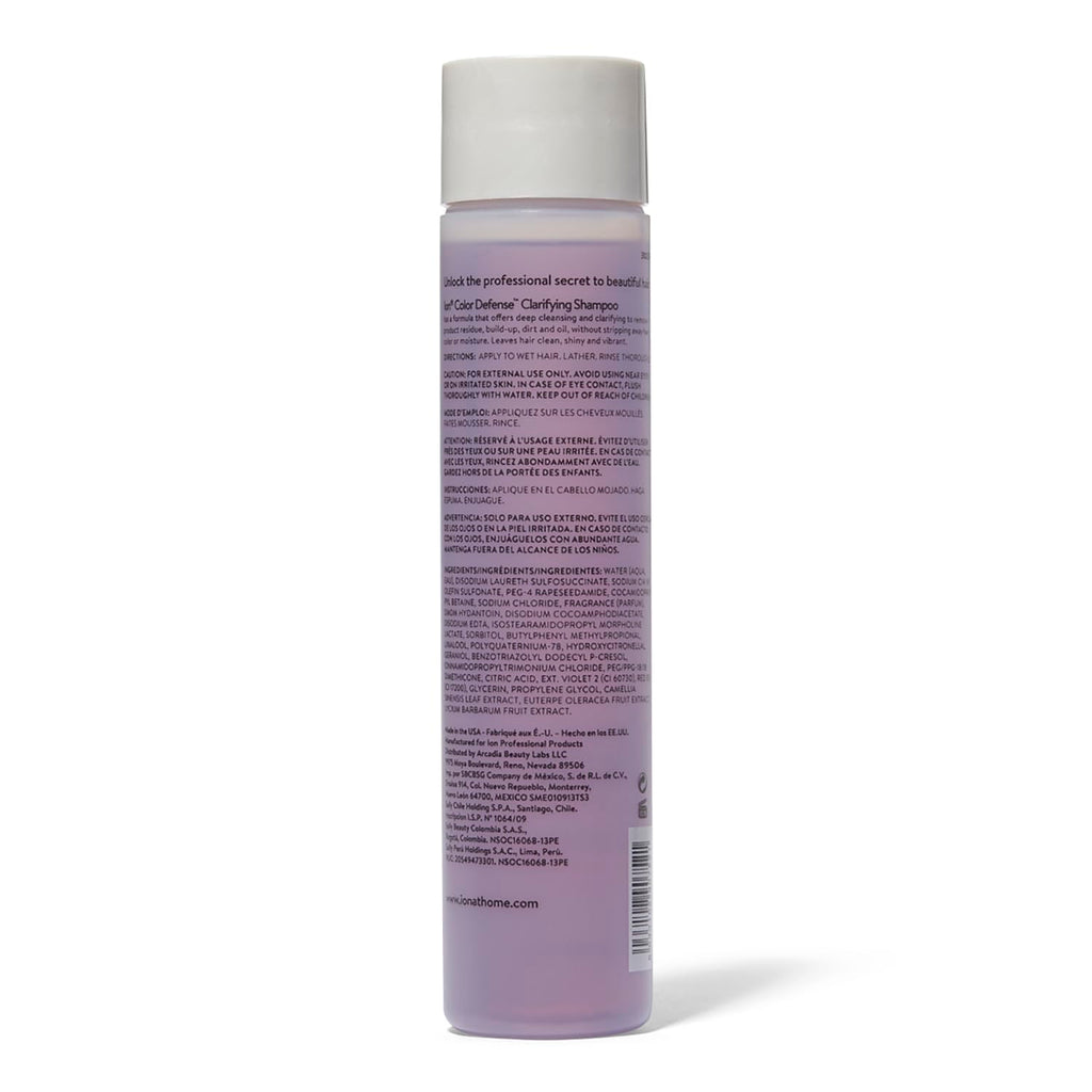 Ion Color Defense Clarifying Shampoo – Pack of 2 for Color-Treated Hair