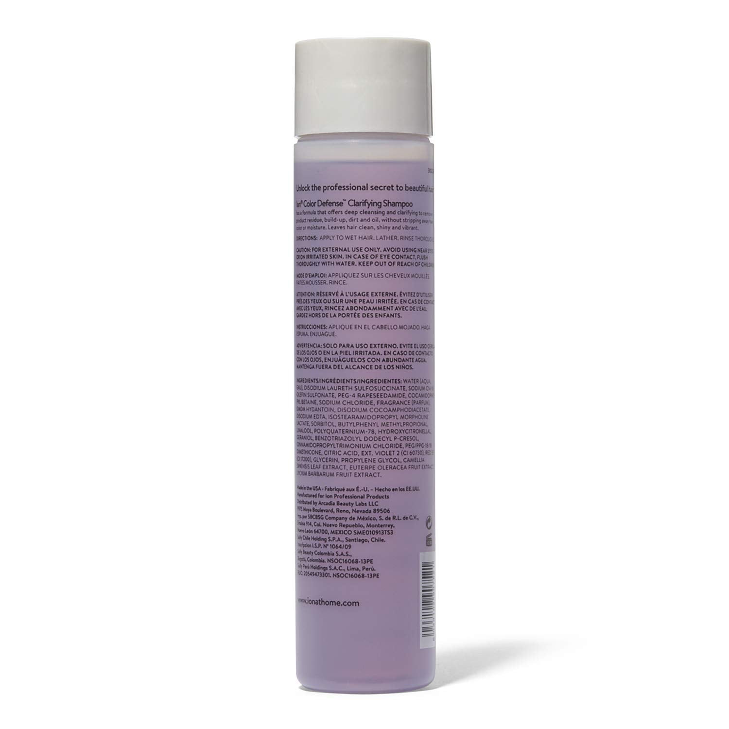 Ion Color Defense Clarifying Shampoo – Pack of 2 for Color-Treated Hair