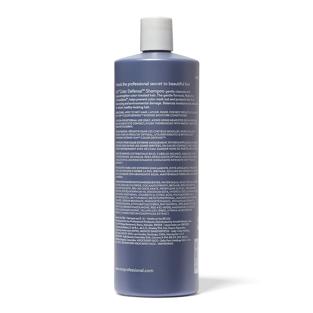 ion Color Defense Shampoo | Color Protection for Color-Treated Hair | 100% Vegan
