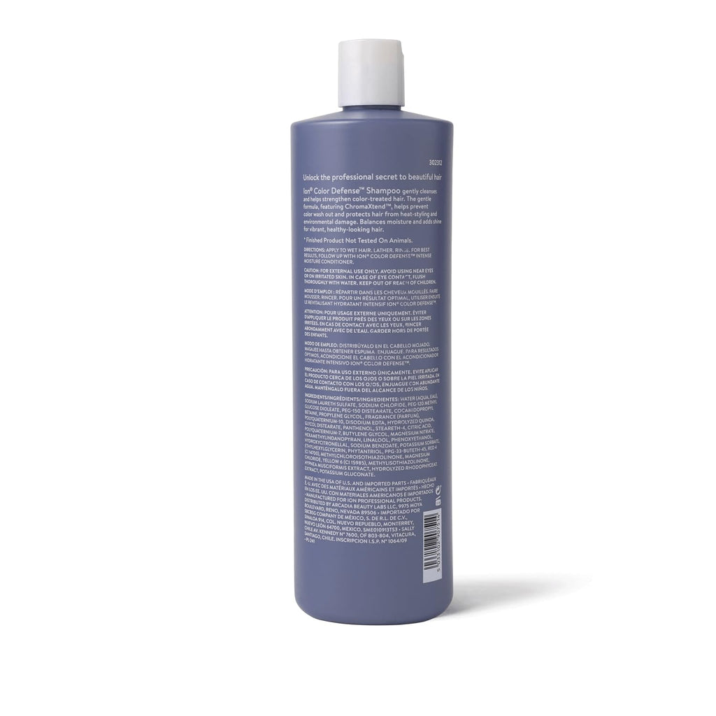 ion Color Defense Shampoo | Color Protection for Color-Treated Hair | 100% Vegan