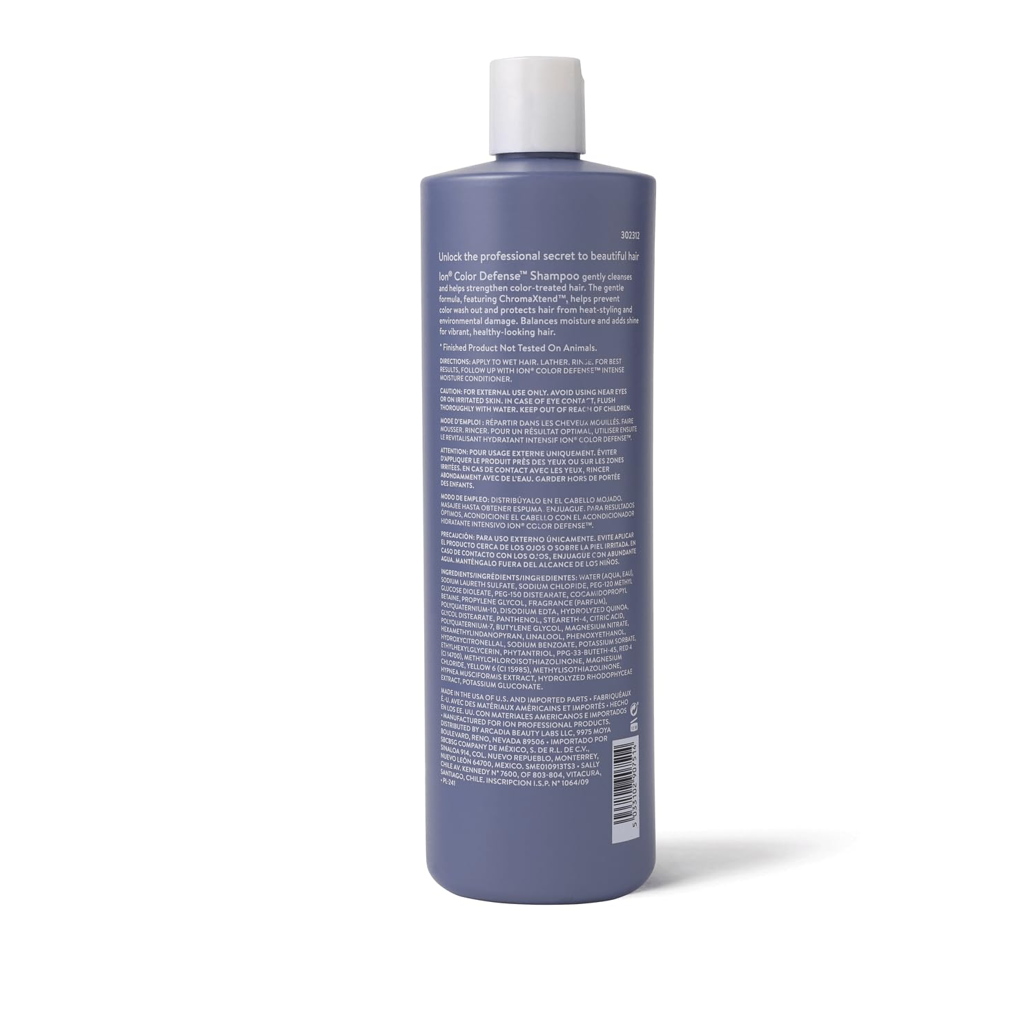 ion Color Defense Shampoo | Color Protection for Color-Treated Hair | 100% Vegan
