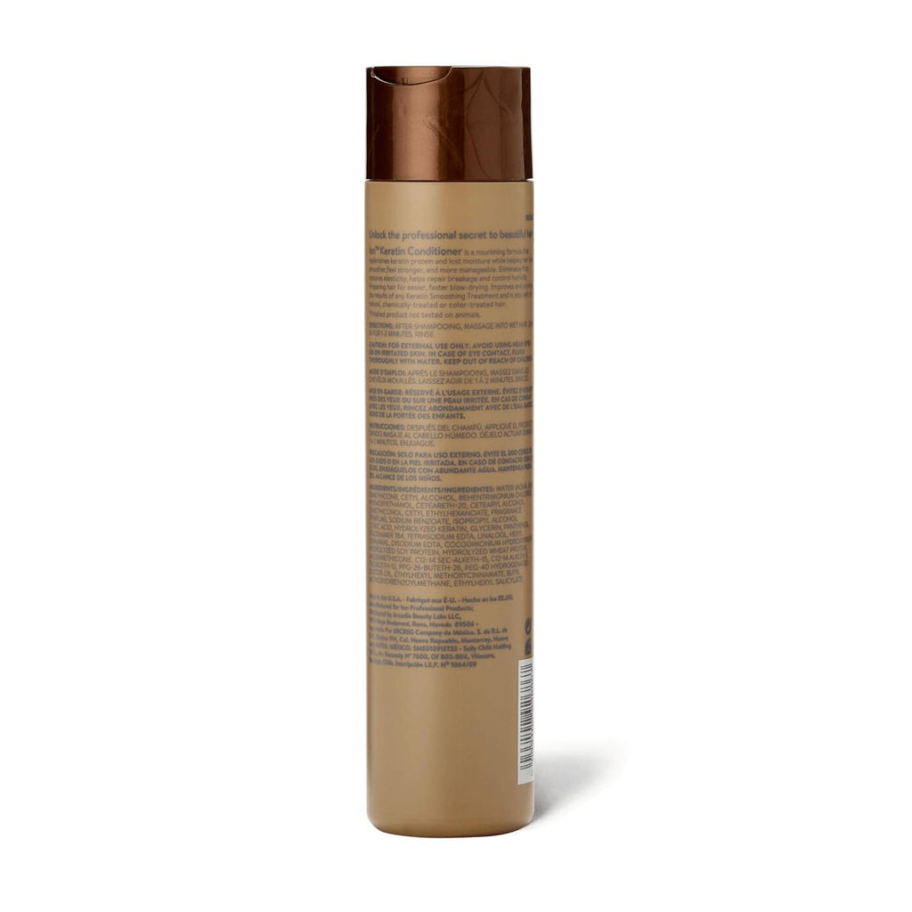 ion Keratin Smoothing Conditioner – Sulfate Free, Frizz Control & Strength (Pack of 2, 10.5 oz each)