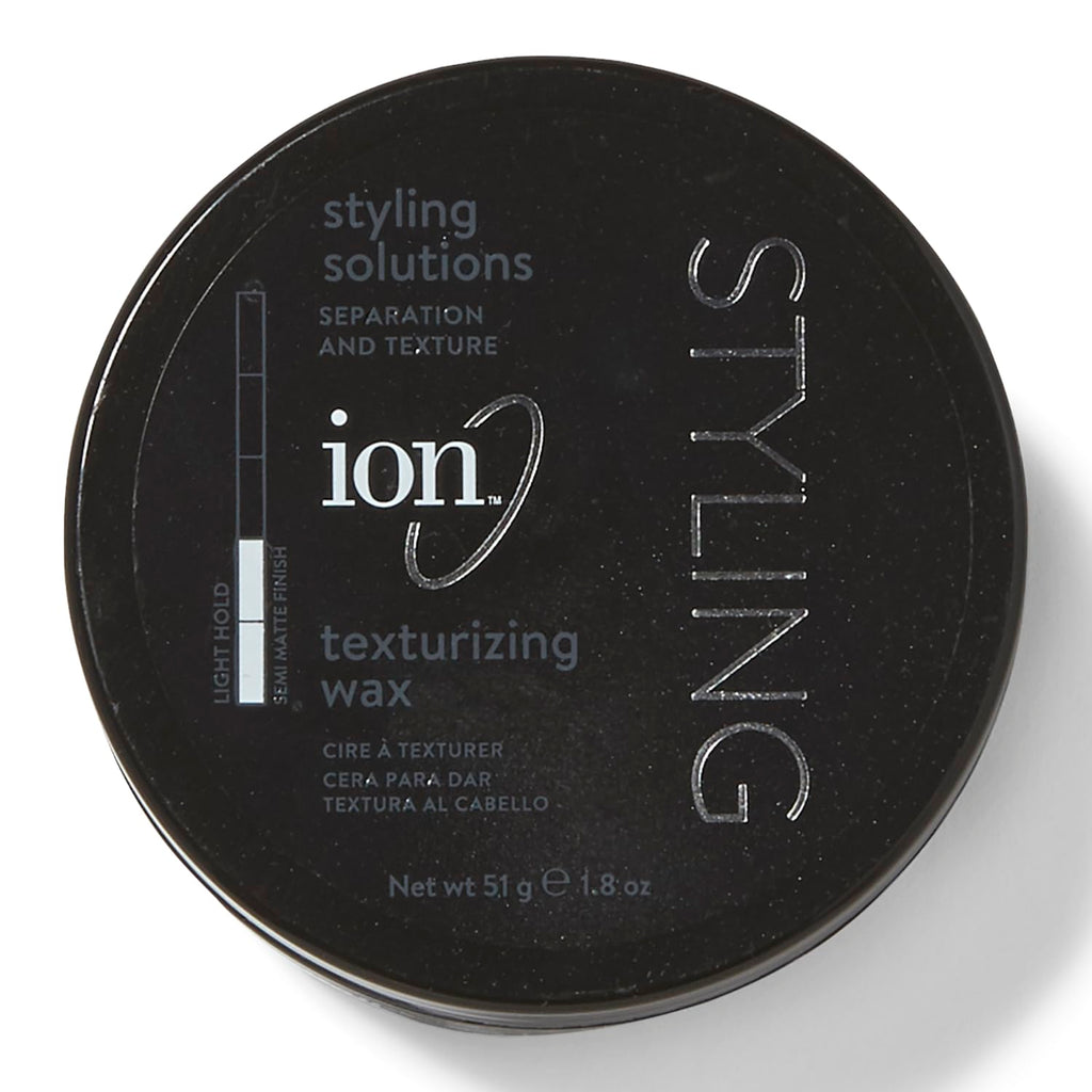 ion Texturizing Wax – Lightweight, Pliable Hold for Defined Short Styles