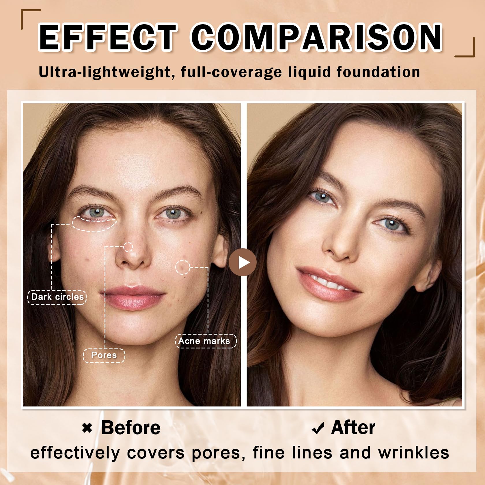 IONSGAKO Magic Minerals Airbrush Foundation Spray – Silk Matte, Long-Lasting Coverage