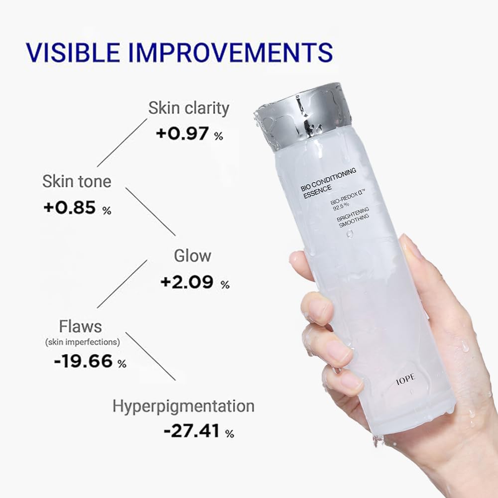 IOPE Bio-Conditioning First Step Essence | Fast-Absorbing Korean Toner for Sensitive Skin, Deep Hydration & Smoothing