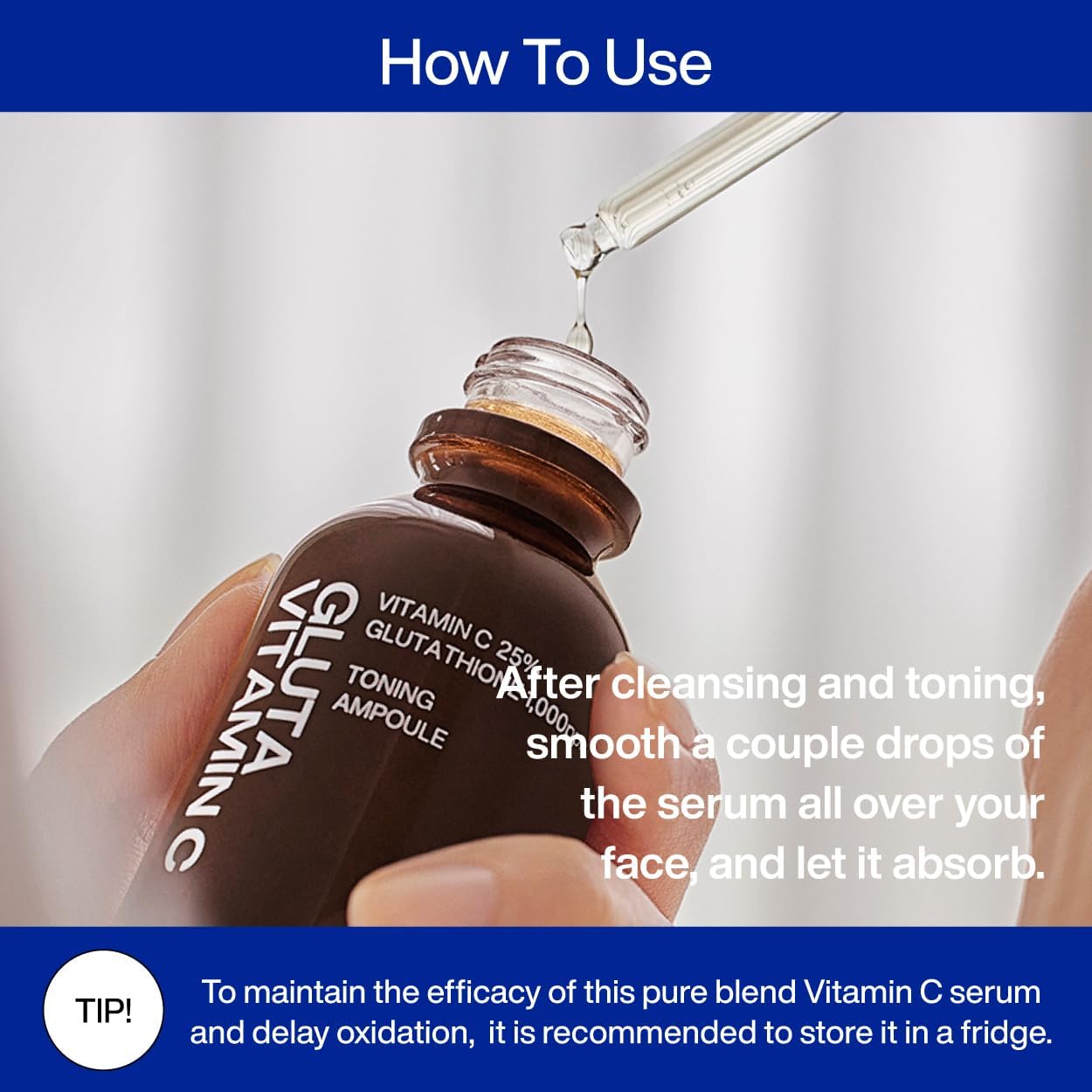 IOPE Gluta Vitamin C Brightening Serum | 25% Pure Vitamin C + 1000ppm Glutathione for Radiant Skin