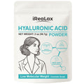 iReaLax Hyaluronic Acid Powder – Low Molecular Weight HA for DIY Serums | 2oz Cosmetic Grade | Sodium Hyaluronate