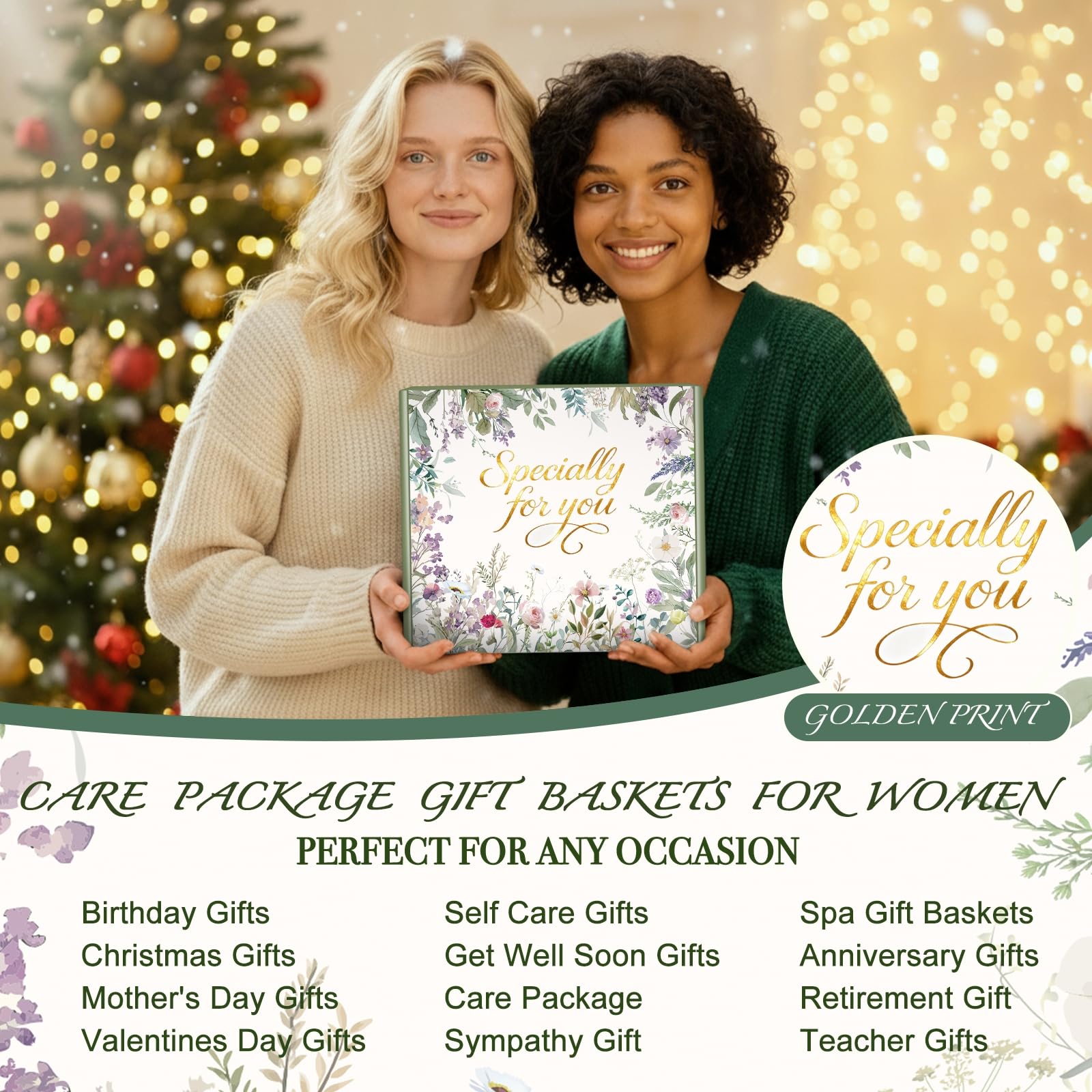 IRINXL Birthday Spa Gift Box for Women – Self-Care Gift Basket