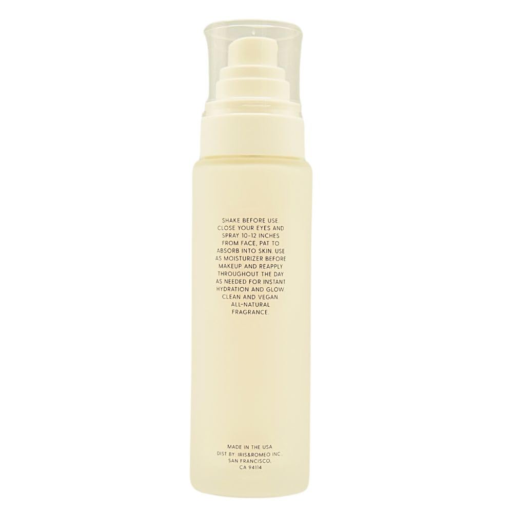 Iris & Romeo The Reset 3-in-1 Face Mist – Hydrating Serum Spray with Hyaluronic Acid & Niacinamide | 3.39 oz
