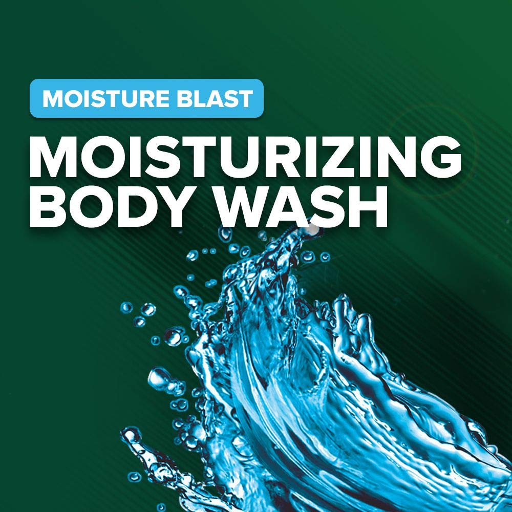 Irish Spring Moisture Blast Body Wash – 4 x 18 oz | Hydrating Clean & Freshness
