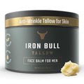 Iron Bull Beef Tallow Face Moisturizer for Men — Anti-Aging with Hyaluronic Acid, Grass-Fed Tallow & Jojoba Oil (2 oz)