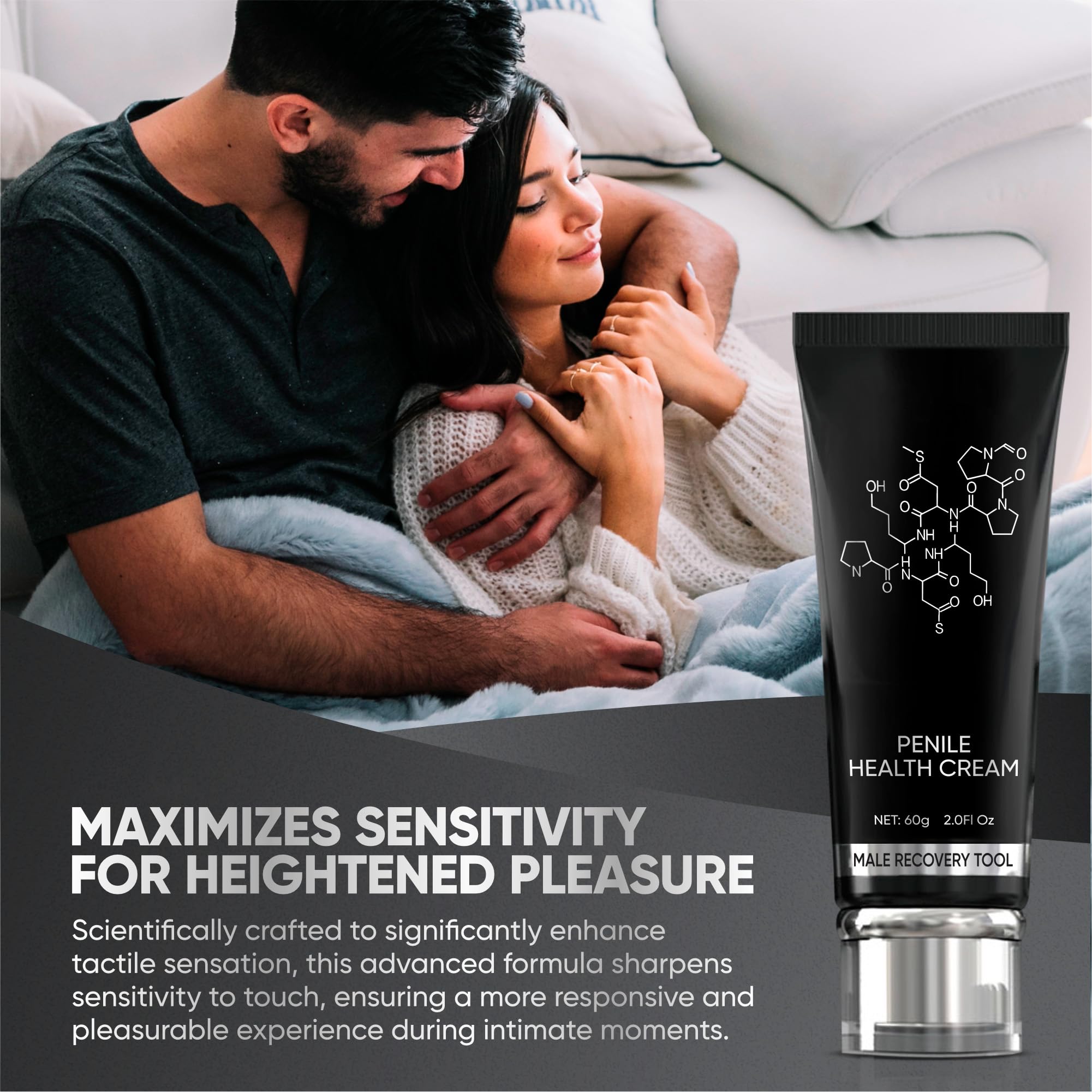 Irvy Extra Strength Men’s Repair Ointment – XXL Power Gel for Hydration, Thickness & Stamina