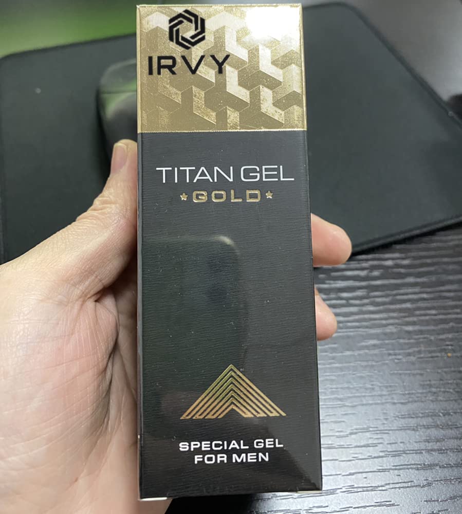 Irvy Titan Gel Gold for Men Original - Pack of 3