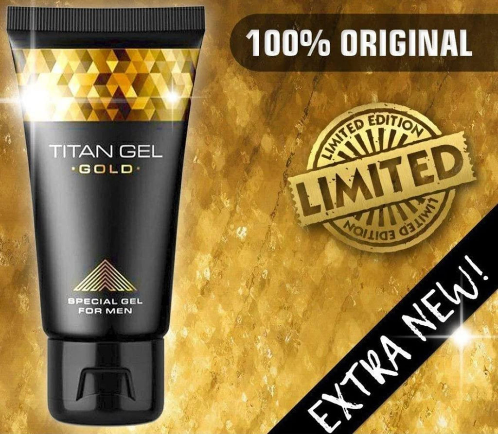 Irvy Titan Gel Gold for Men Original - Pack of 3