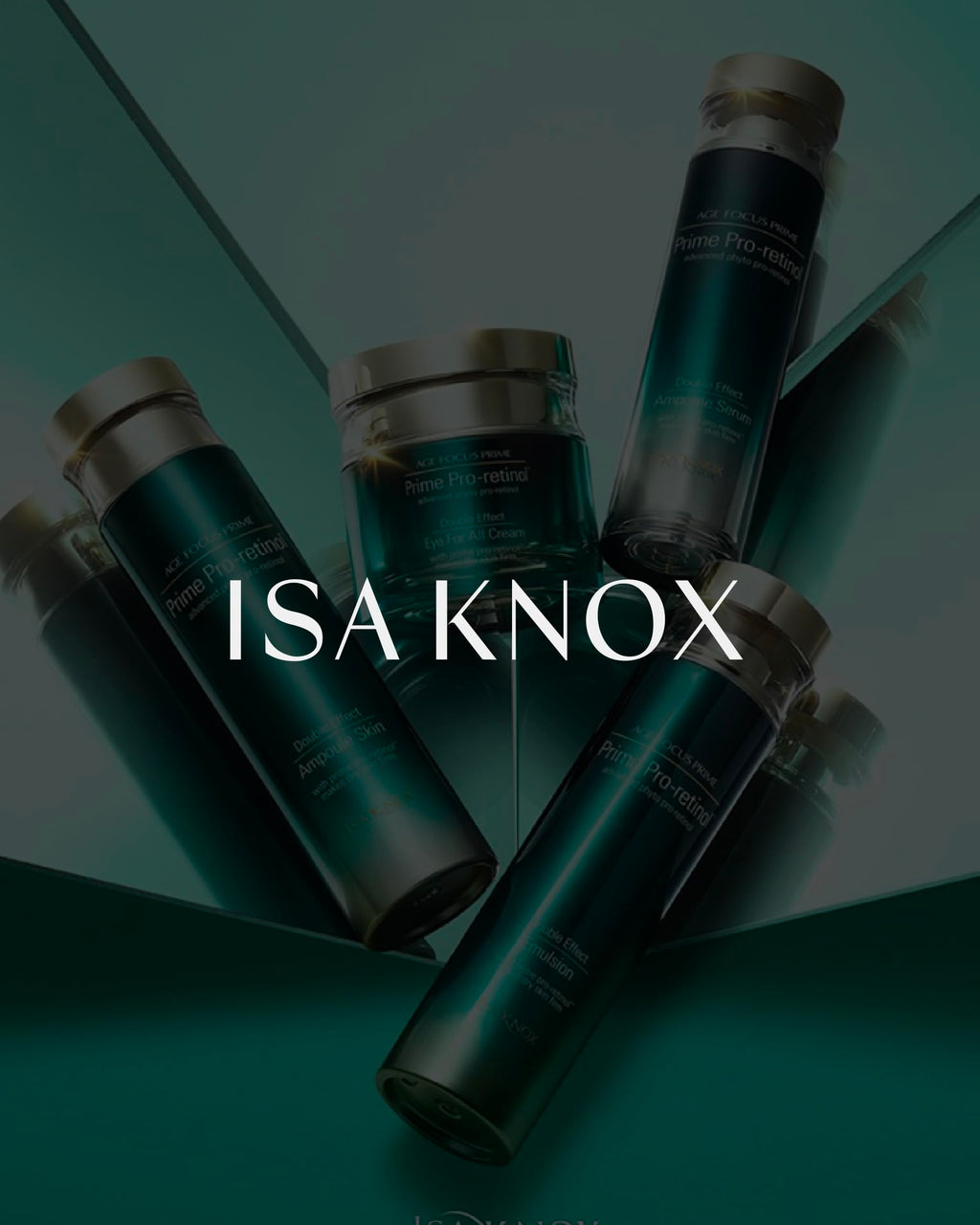 Isa Knox AGE FOCUS PRIME DOUBLE EFFECT SKINCARE SET – Lightweight, Nourishing Korean Routine (417 ml)