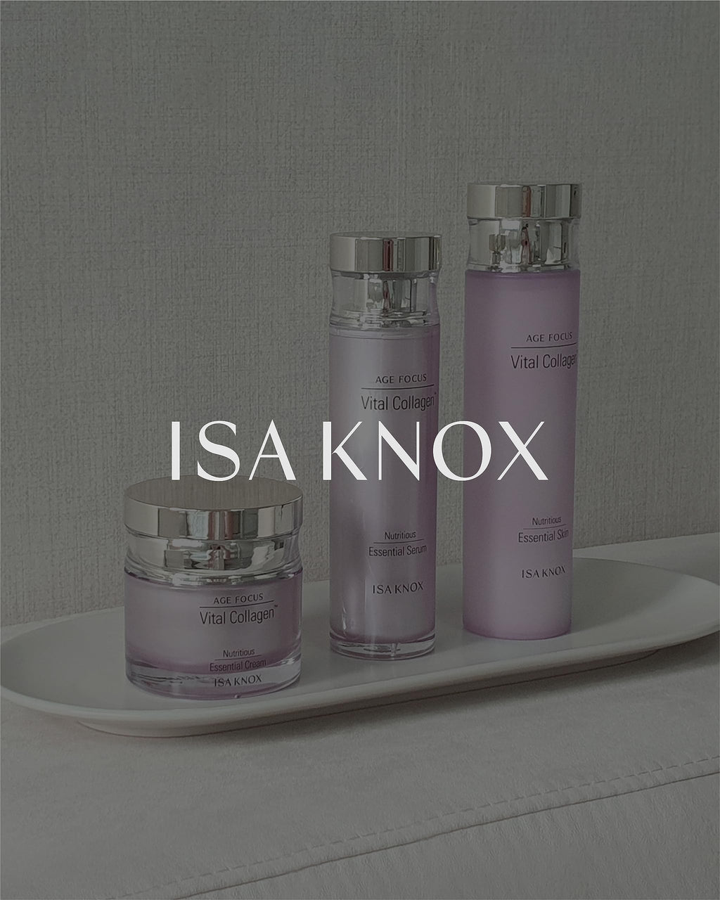 Isa Knox Age Focus Vital Collagen Essential Cream Set – 50ml + 20ml | Korean Skincare