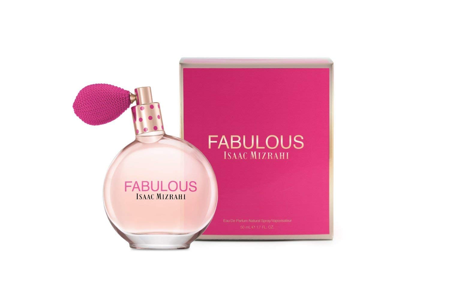 Isaac Mizrahi Fabulous Eau de Toilette – 1 oz Natural Spray