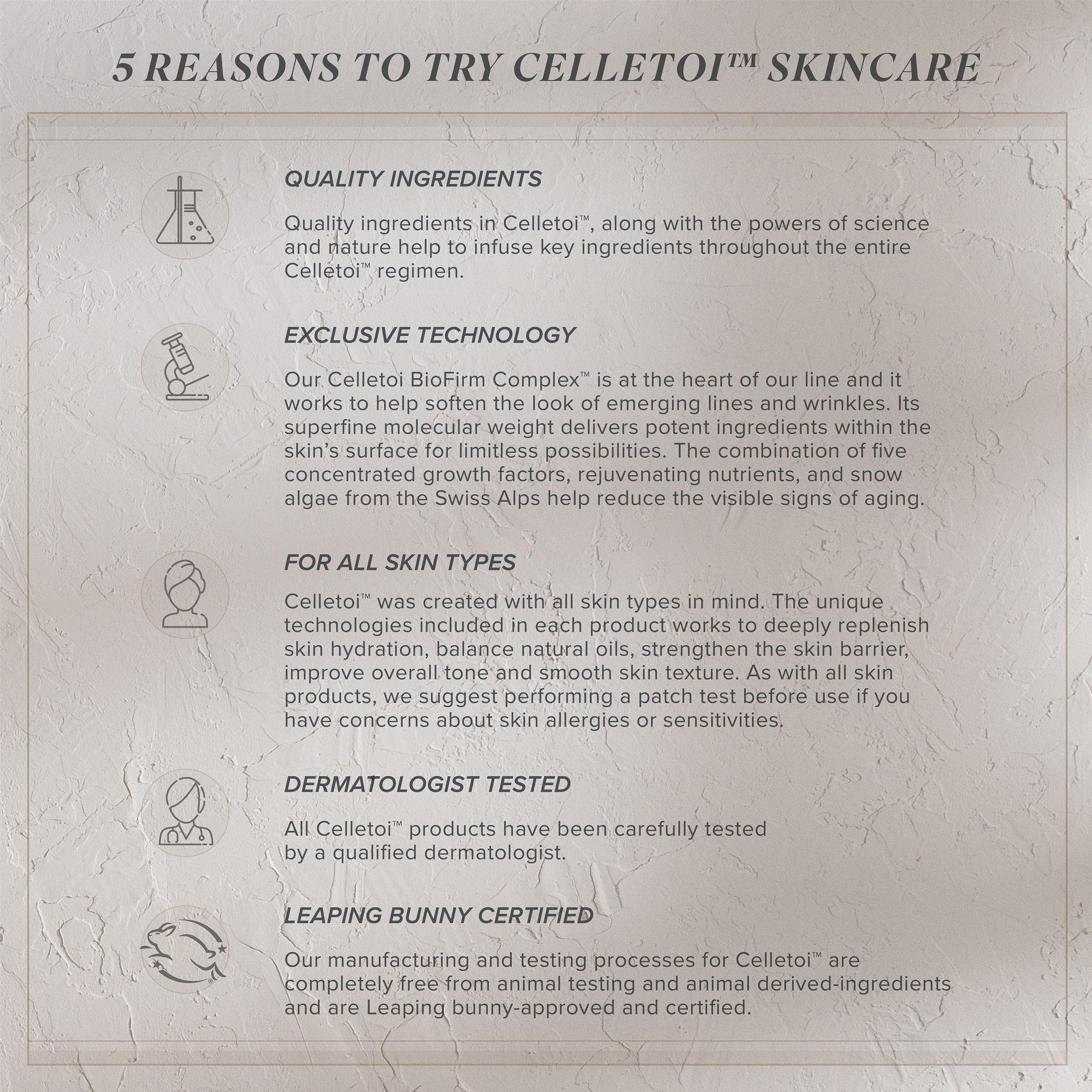 Isagenix Celletoi Moisture Balancing Cleanser – Dermatologist Tested, Leaping Bunny Certified, Vegan, 4.0 fl oz