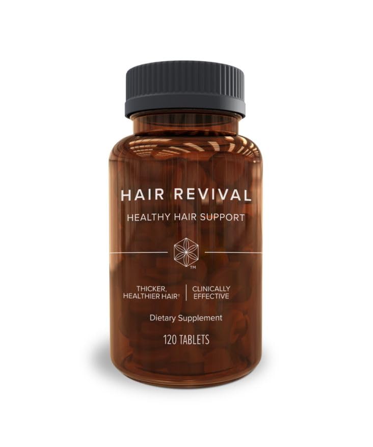 Isagenix Hair Revival – Natural Hair Growth & Thickening Supplement – 120 Tablets