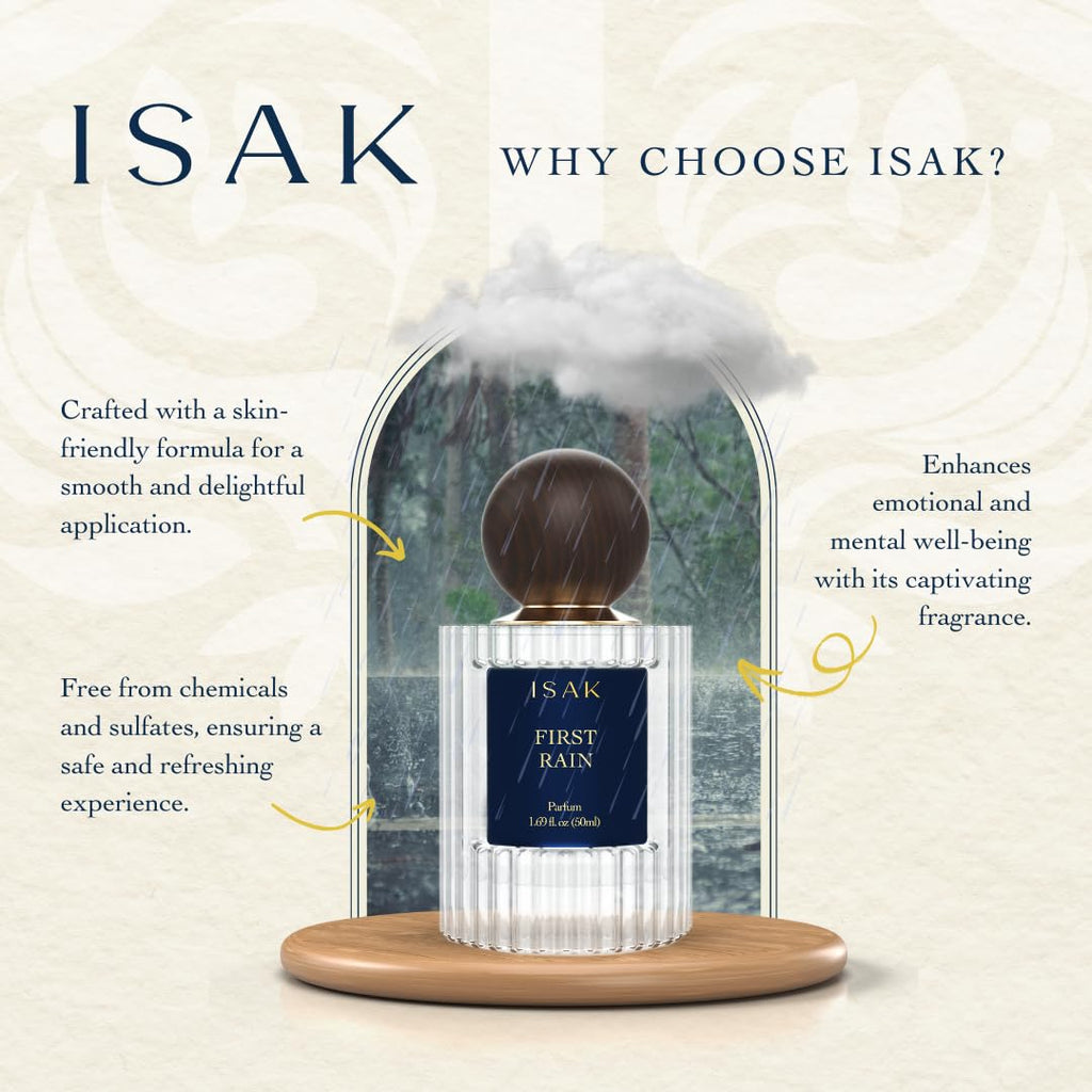 ISAK Petrichor Perfume - First Rain Summer | Unisex Parfum 50ml