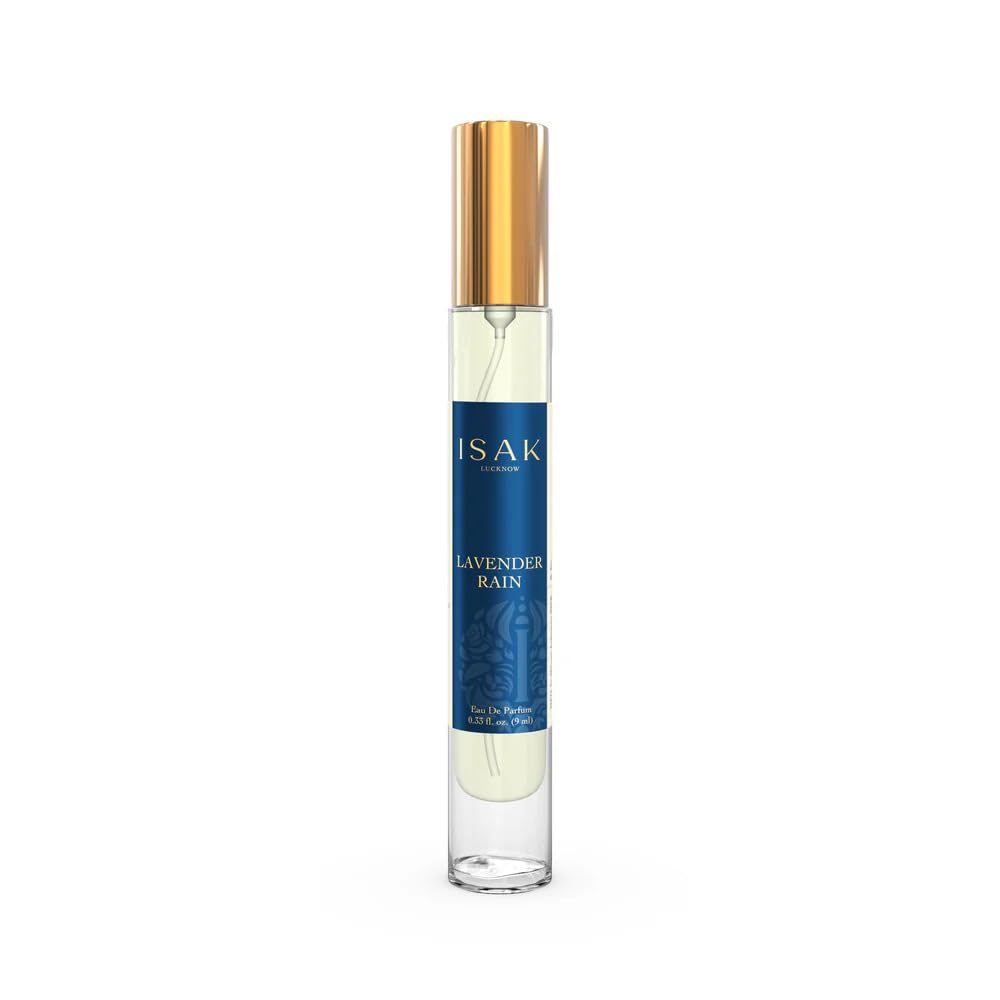 ISAK Lavender Rain Eau de Parfum – Unisex 9ml (0.3 oz), Long-Lasting 8-10h
