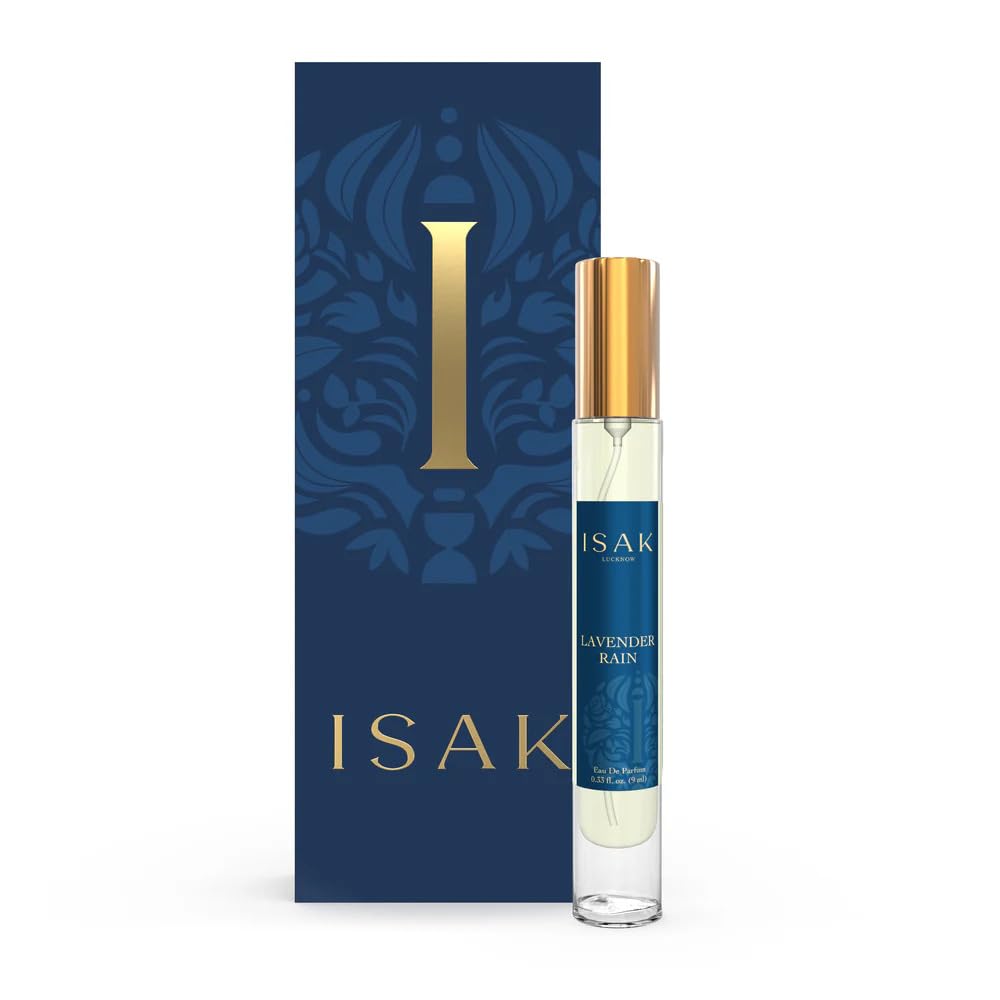 ISAK Lavender Rain Eau de Parfum – Unisex 9ml (0.3 oz), Long-Lasting 8-10h
