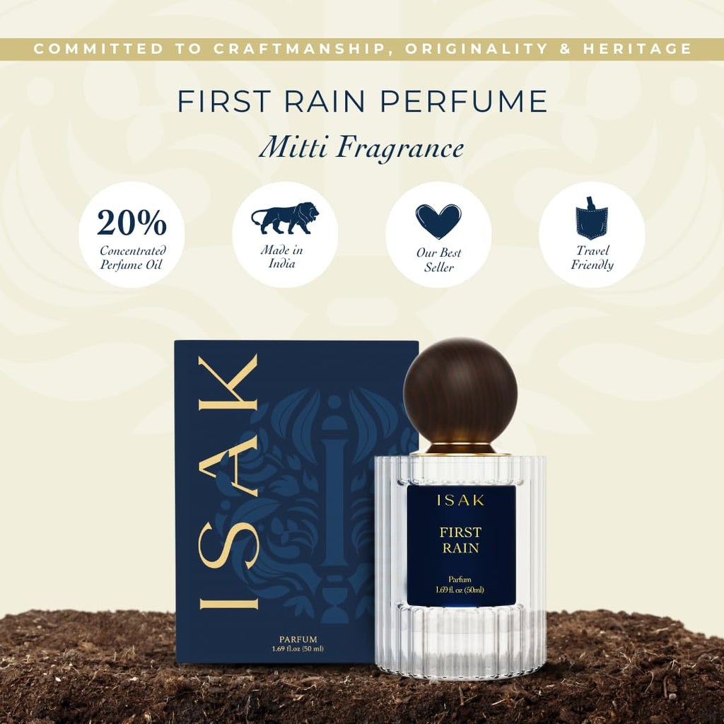 ISAK Petrichor Perfume - First Rain Summer | Unisex Parfum 50ml