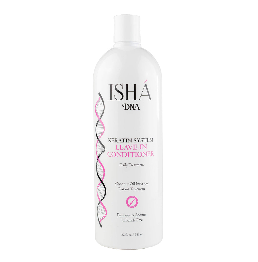 ISHA DNA Keratin Leave-In Conditioner — Sulfate Free Daily Damage Control