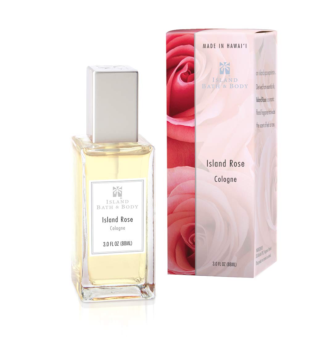 Island Bath & Body Island Rose Cologne 3 oz – Hawaiian Floral Scent