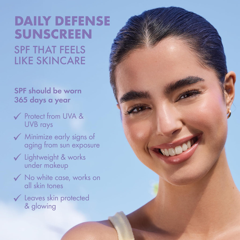 Isle of Paradise Daily Defense Body Mist SPF 50 | Invisible Hydrating Sunscreen Spray (6 oz)