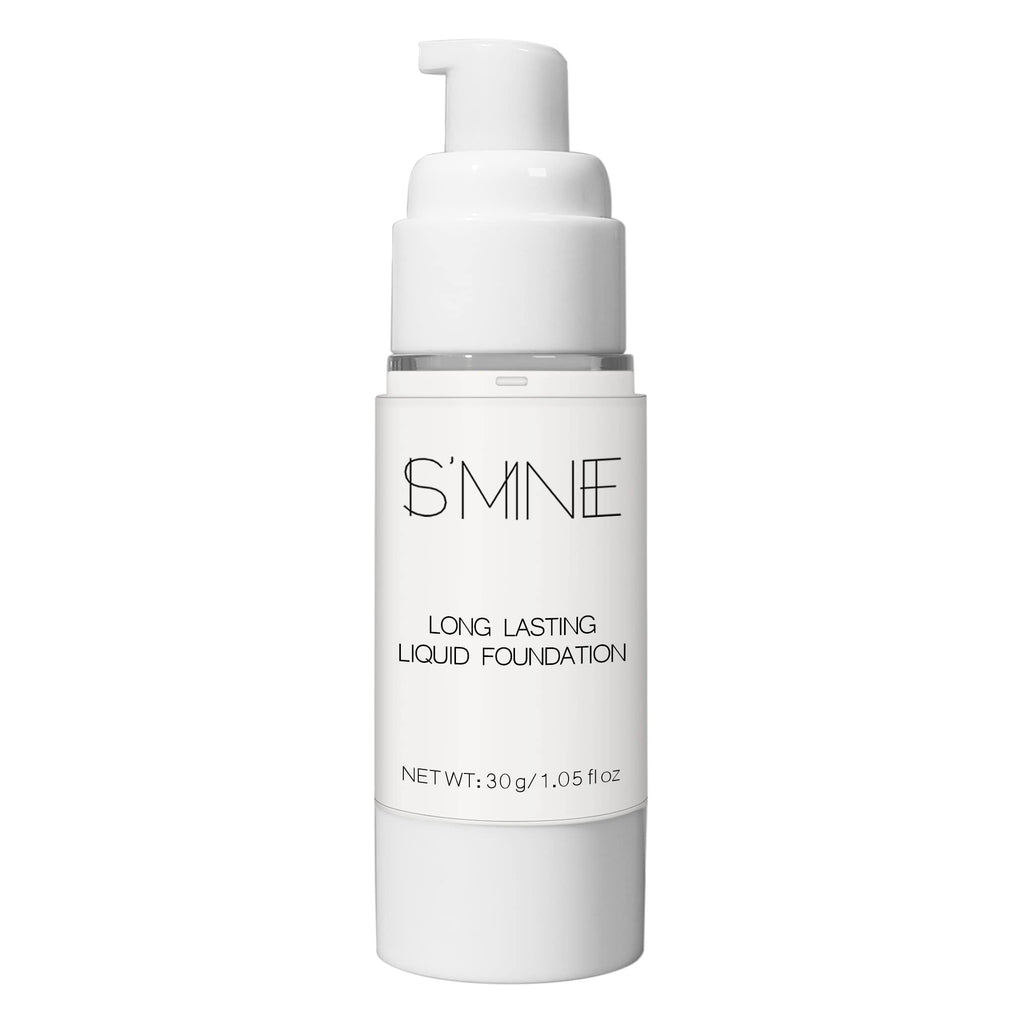 IS'MINE White Liquid Foundation – Matte Finish, Vegan & Cruelty-Free (1.05 fl oz)
