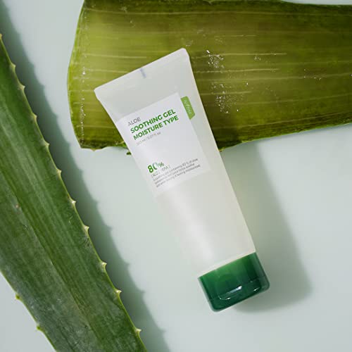 IsNtree Aloe Soothing Gel 150ml | 80% Aloe Vera for Sensitive Skin, Hydration & Refreshment